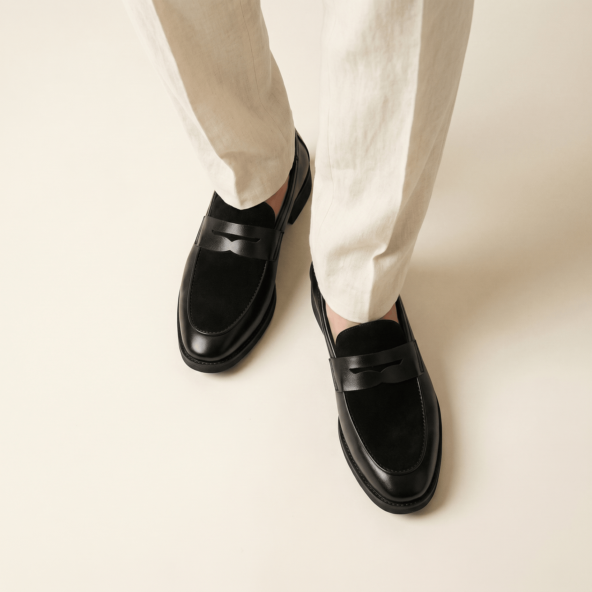 Mocassin Femme Vernis à Mors Doré
