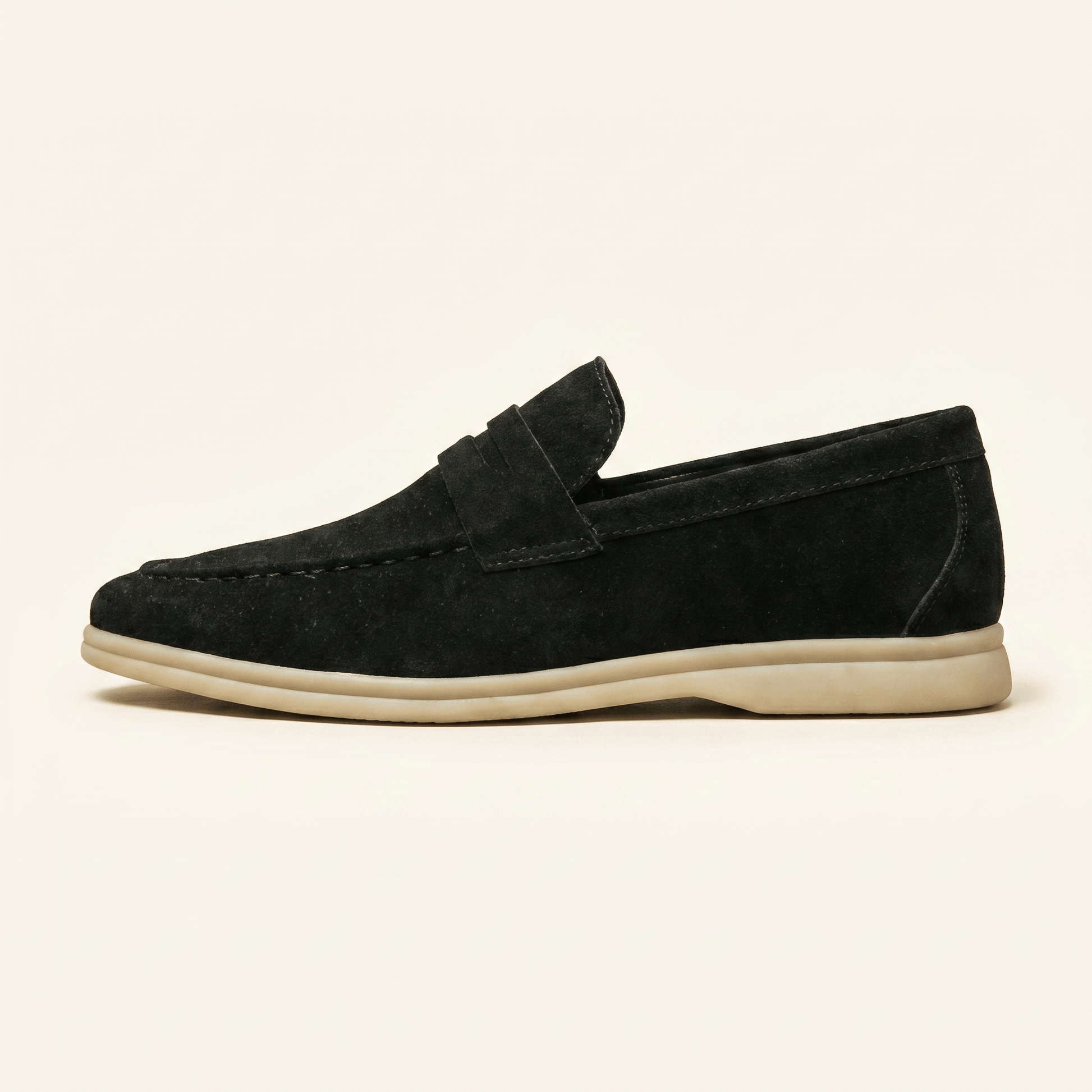 Mocassin Homme Penny Loafer Casual en Suédé