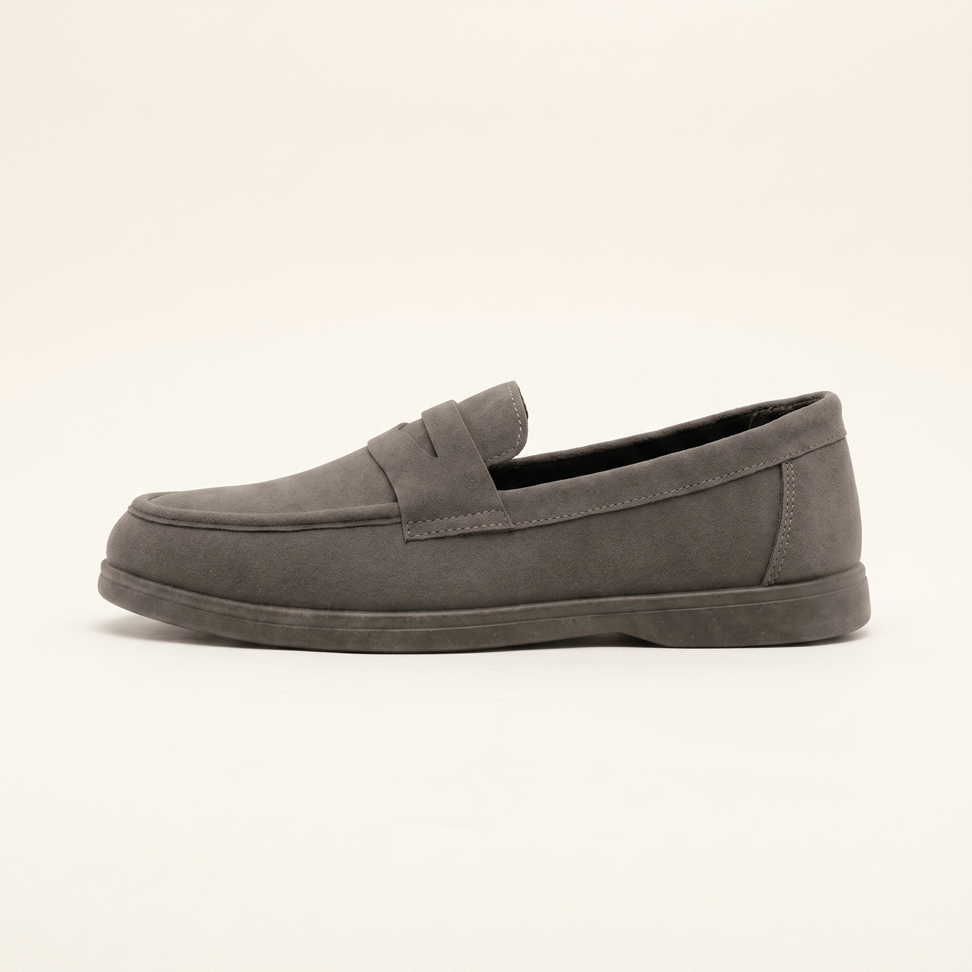 Mocassin Homme Penny Loafer Classique Souple en Velours