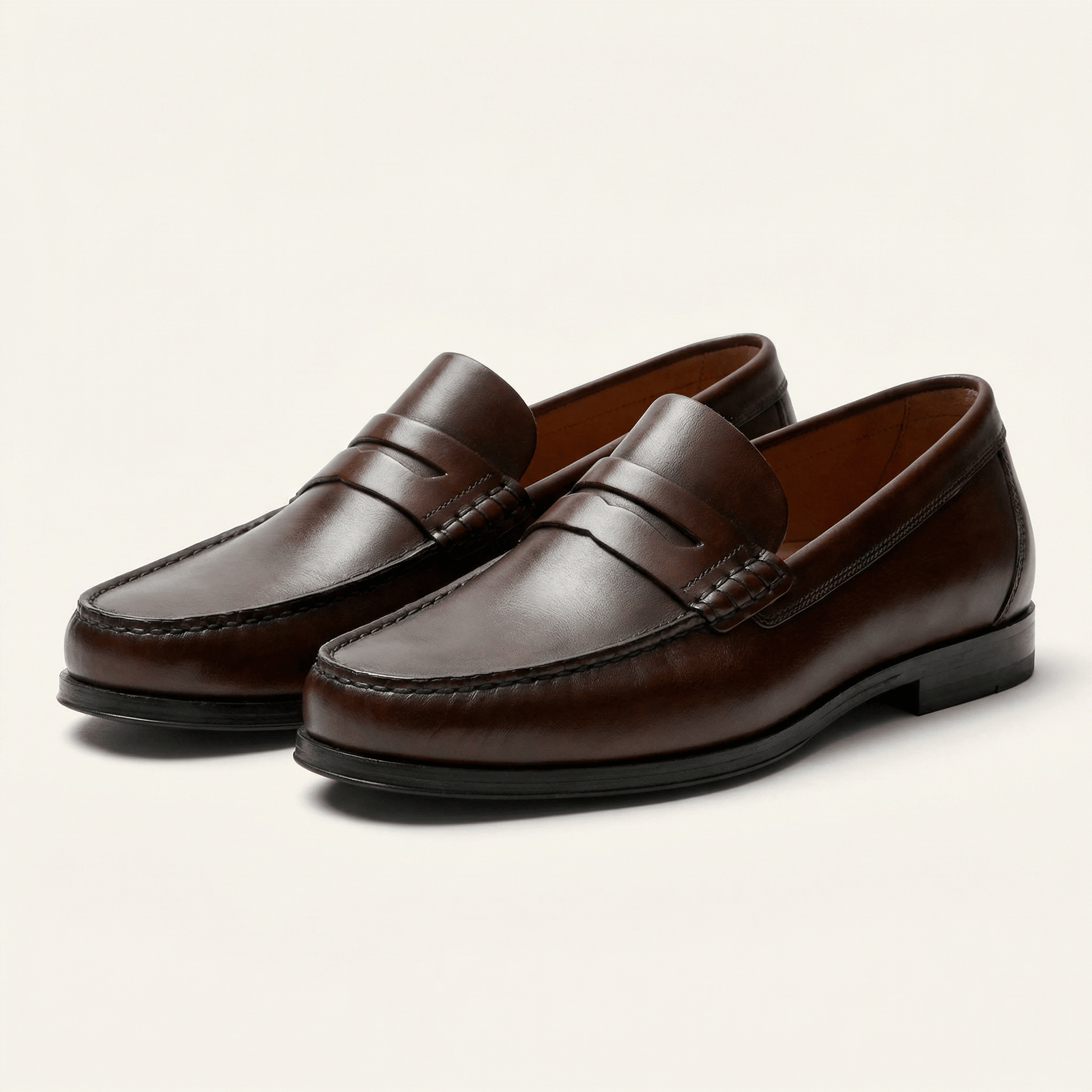 Mocassin Homme Penny Loafer en Cuir
