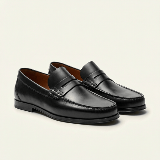 Mocassin Homme Penny Loafer en Cuir