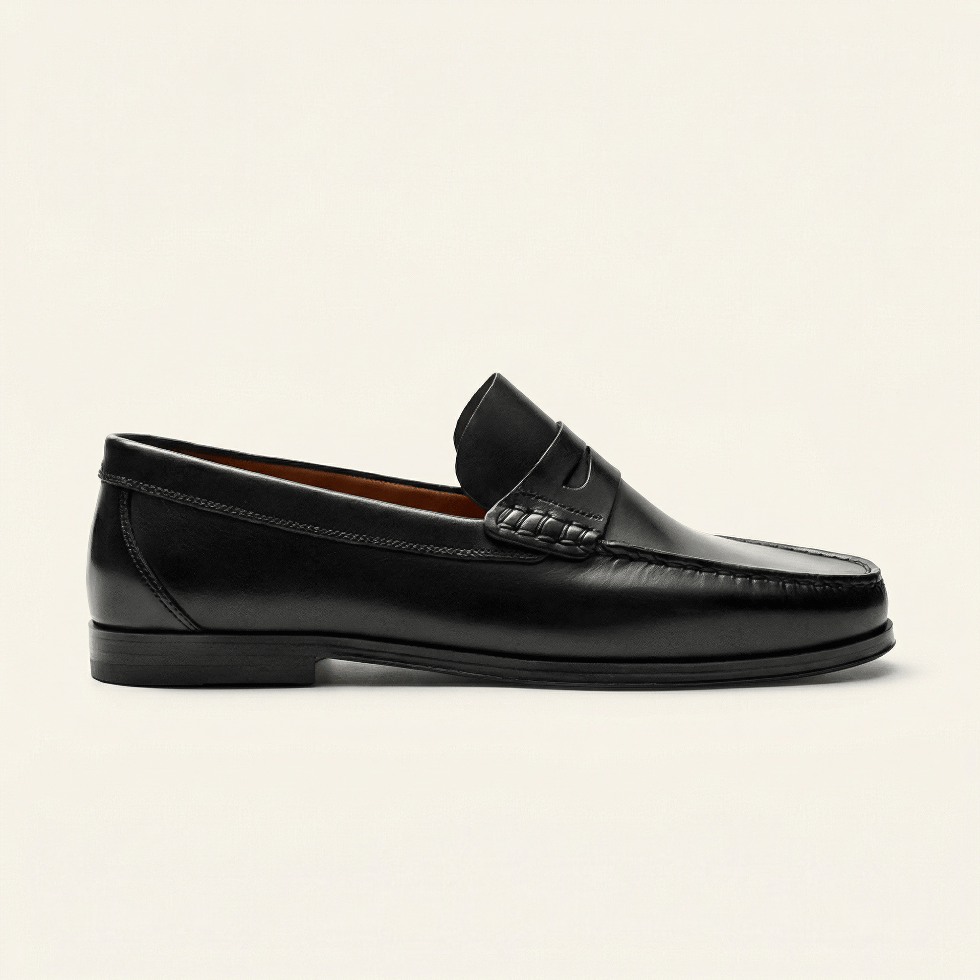 Mocassin Homme Penny Loafer en Cuir