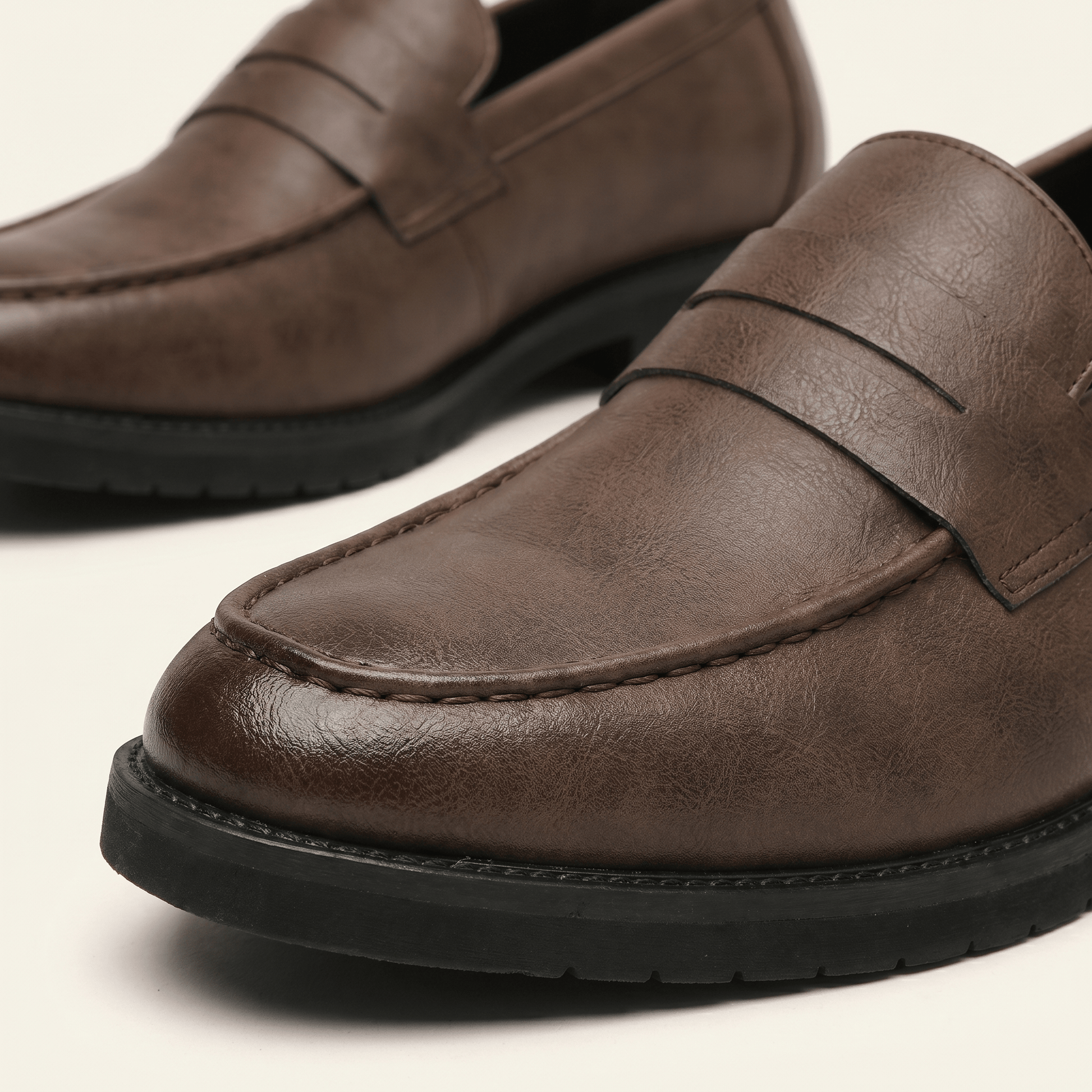 Mocassin Homme Penny Loafer Semelle Structurée