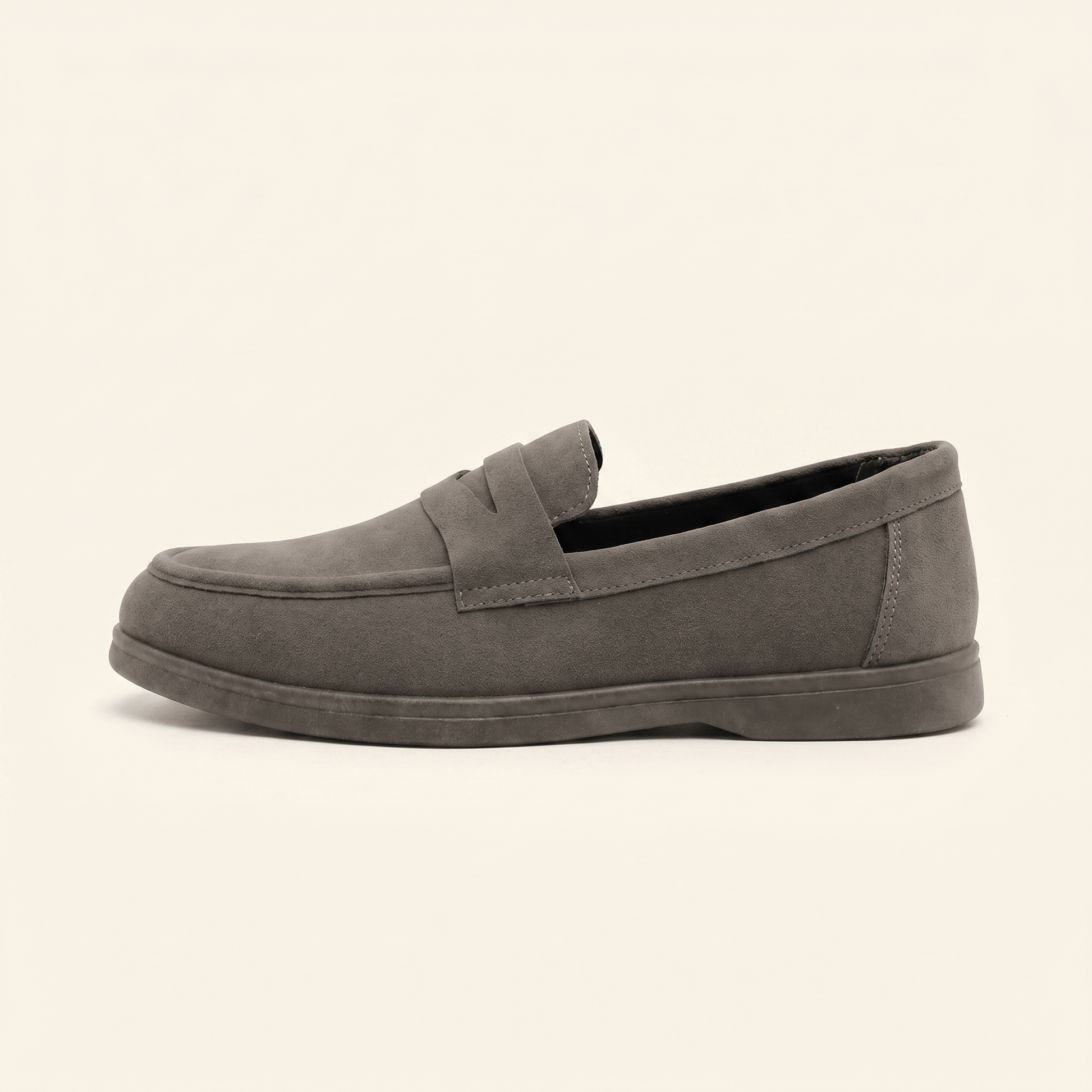 Mocassin Homme Penny Loafer Souple en Suédé