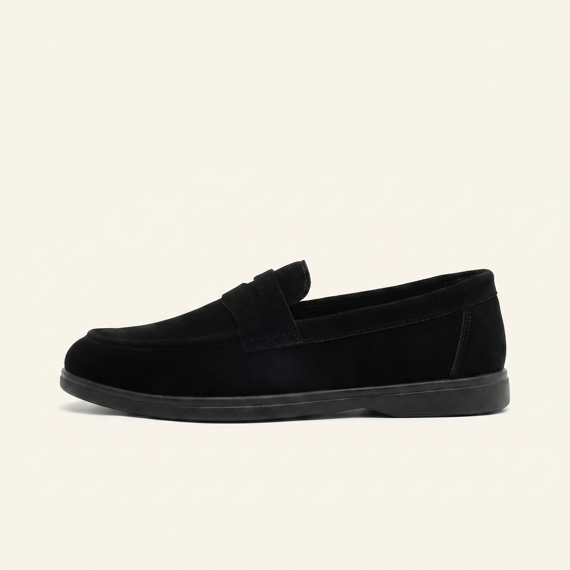Mocassin Homme Penny Loafer Souple en Suédé