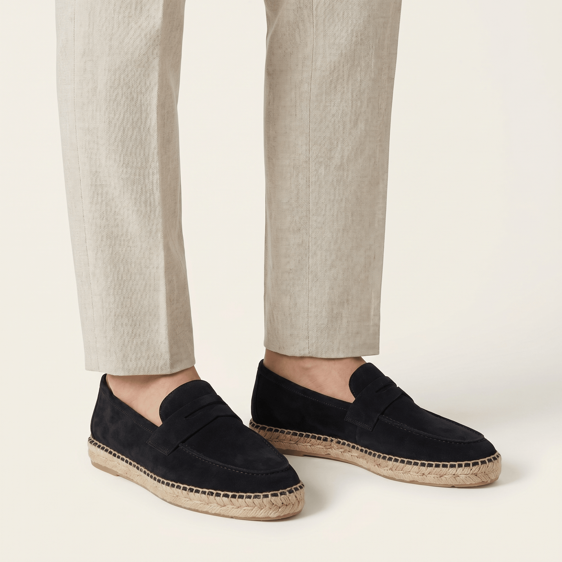 Mocassin Homme Penny Loafer en Cuir Patiné Coloré