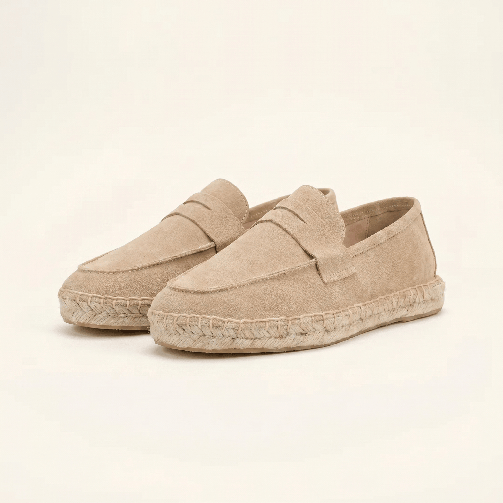 Mocassin Homme Penny Loafer en Cuir Patiné Coloré