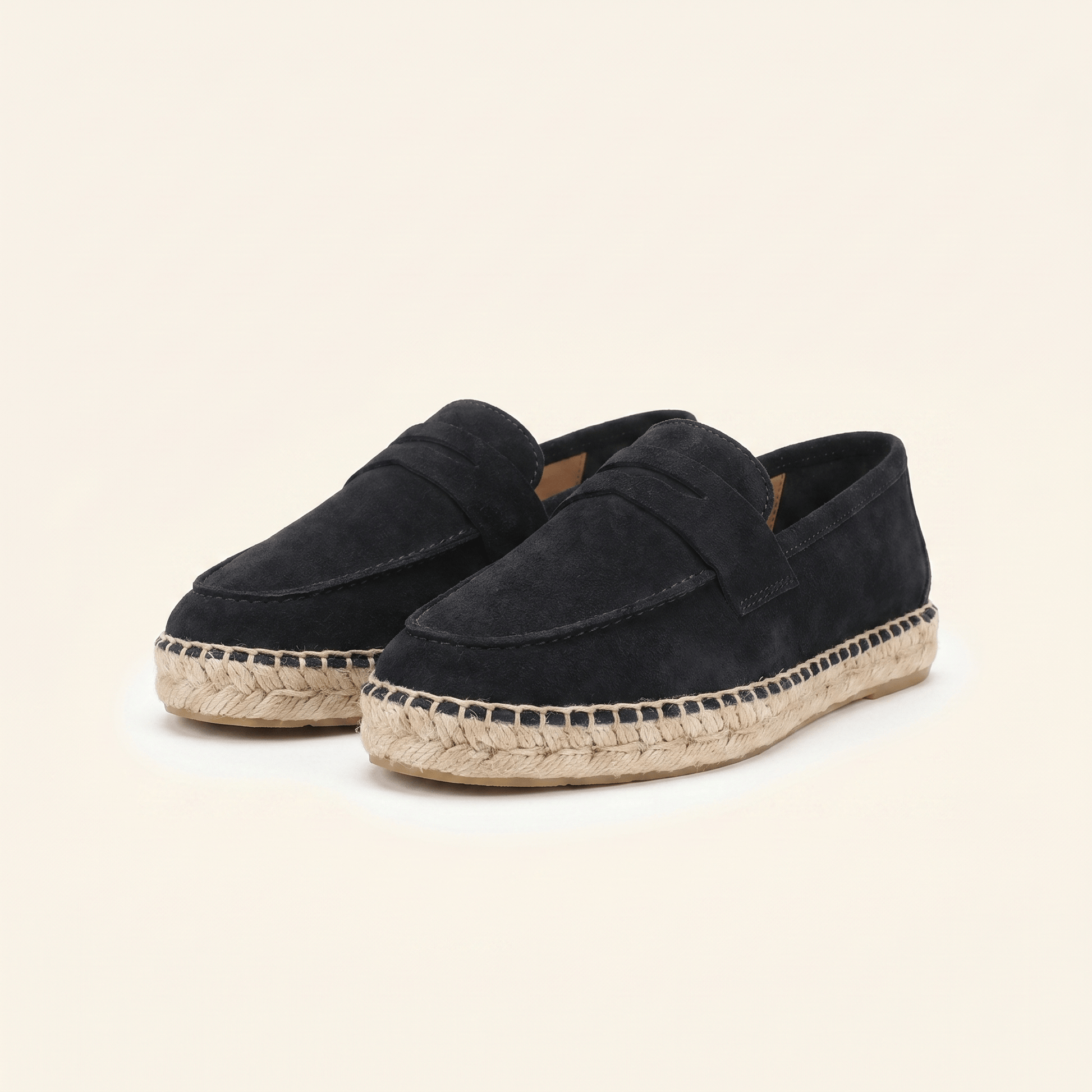 Mocassin Homme Penny Loafer en Cuir Patiné Coloré