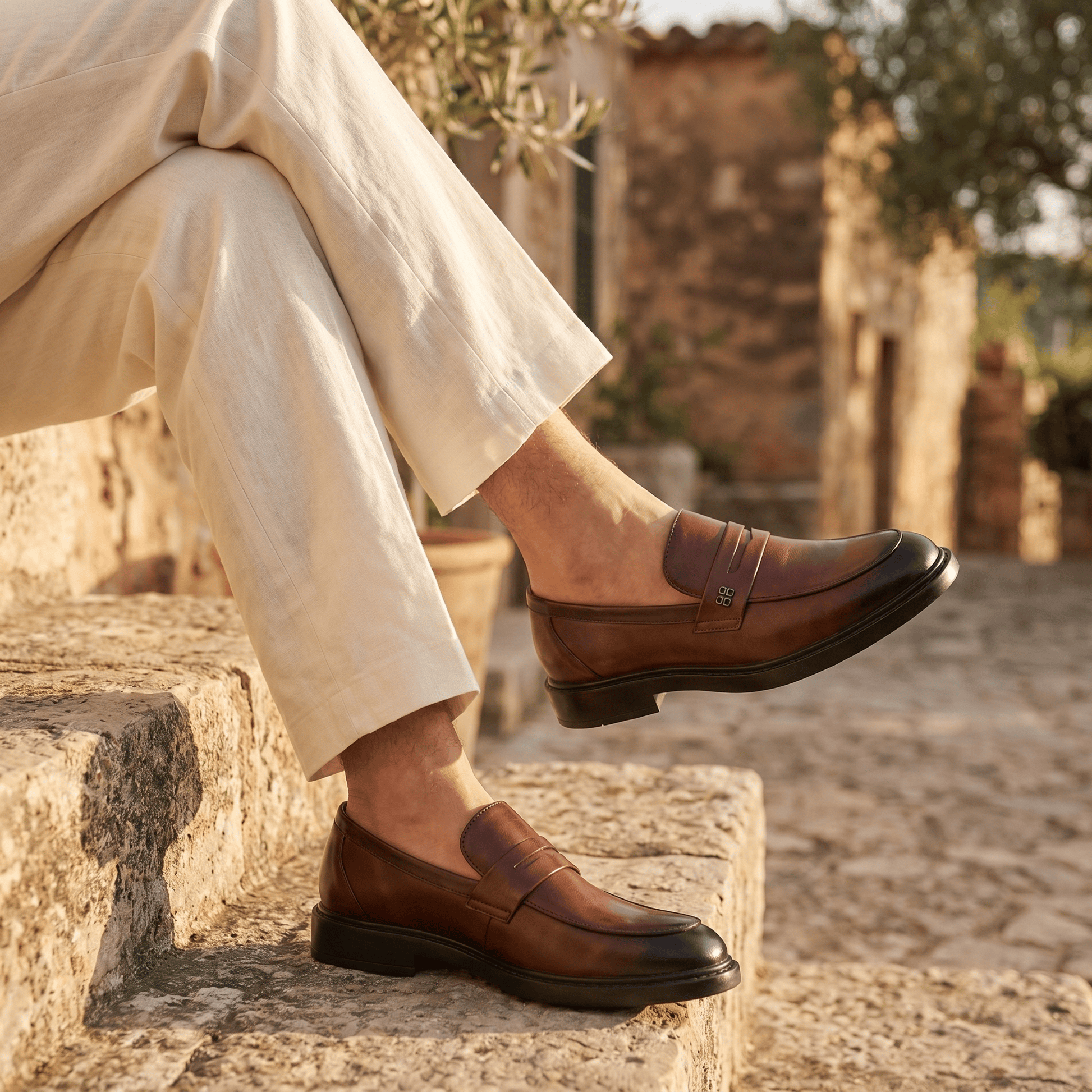 Mocassin Penny Classique en Cuir