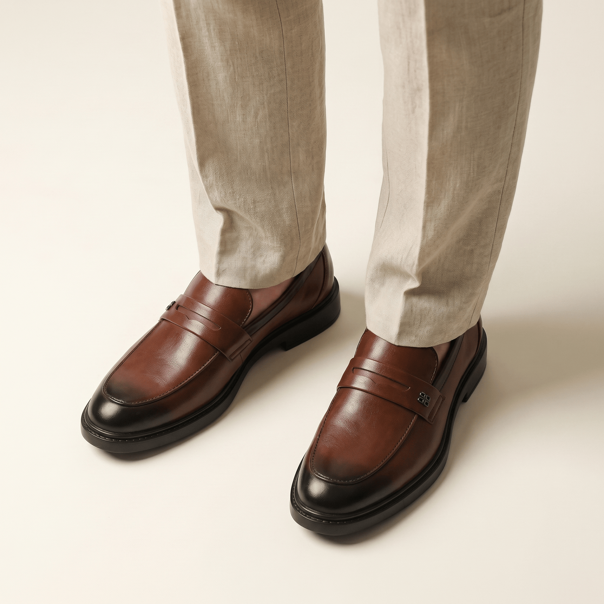 Mocassin Penny Classique en Cuir