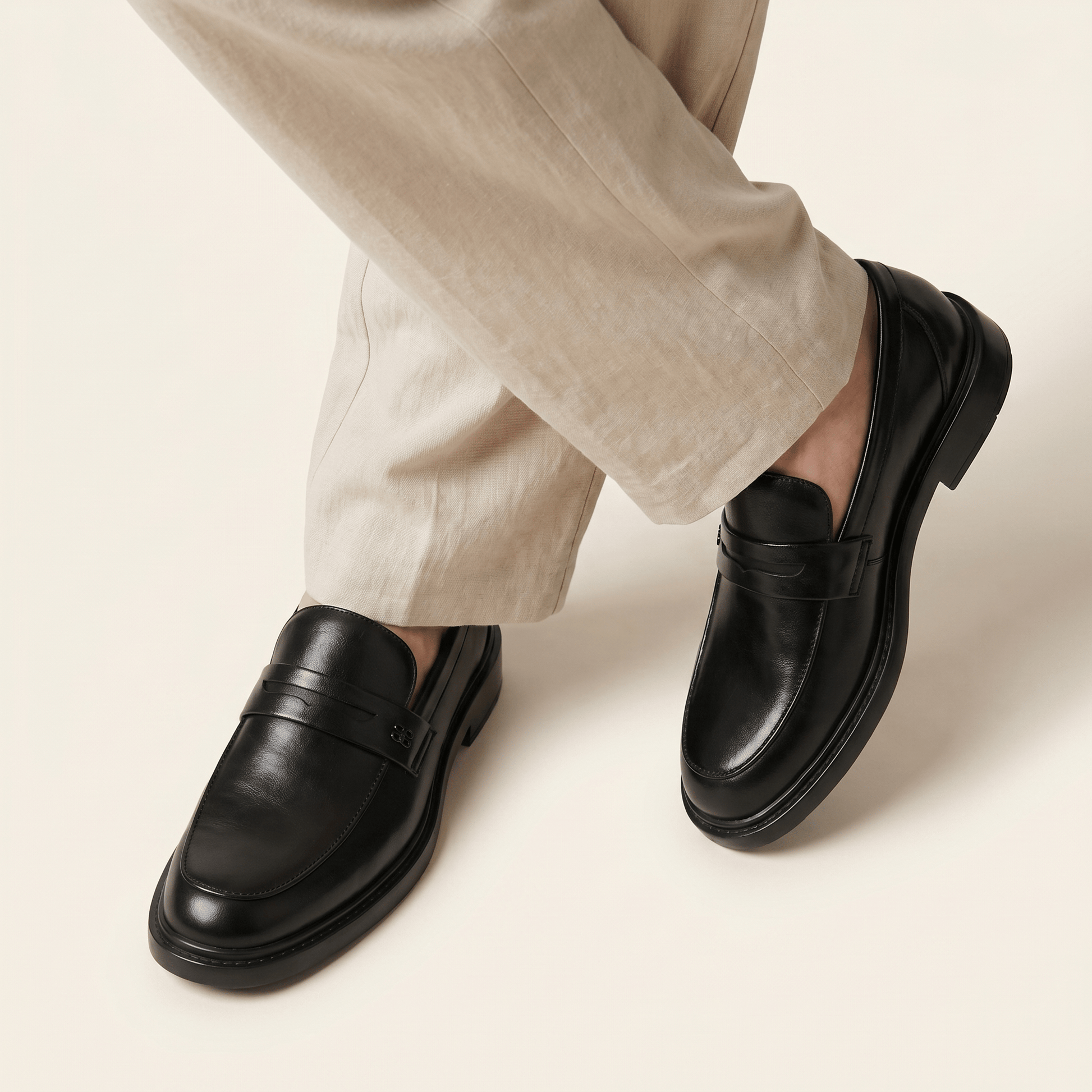 Mocassin Penny Classique en Cuir