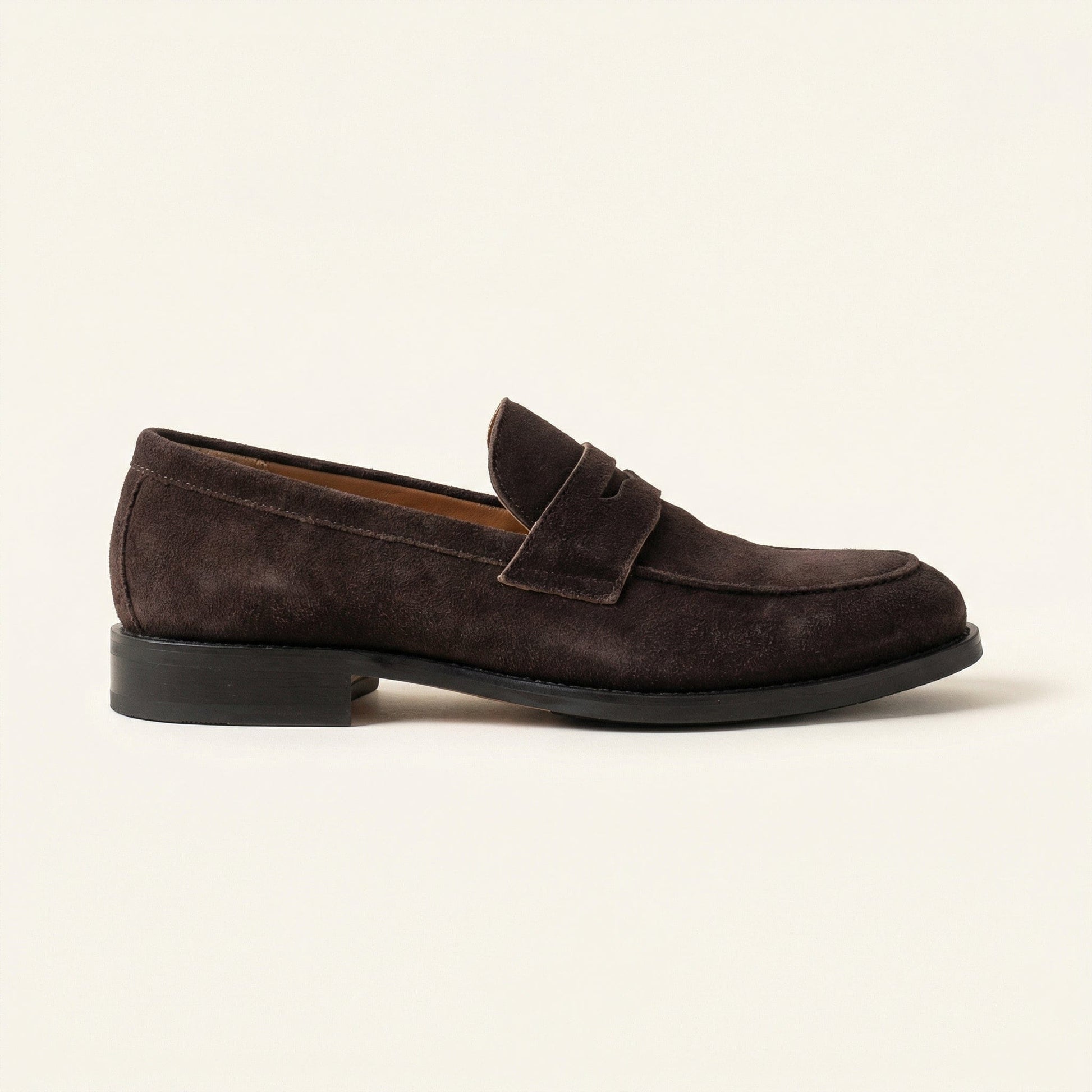 Mocassin Penny Loafer en Cuir Suédé