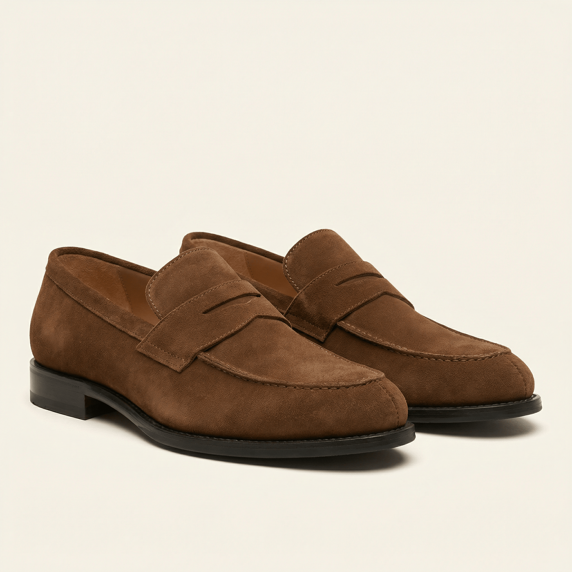 Mocassin Penny Loafer en Cuir Suédé