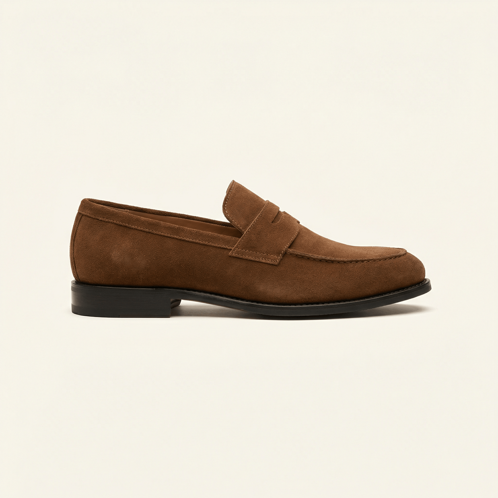 Mocassin Penny Loafer en Cuir Suédé