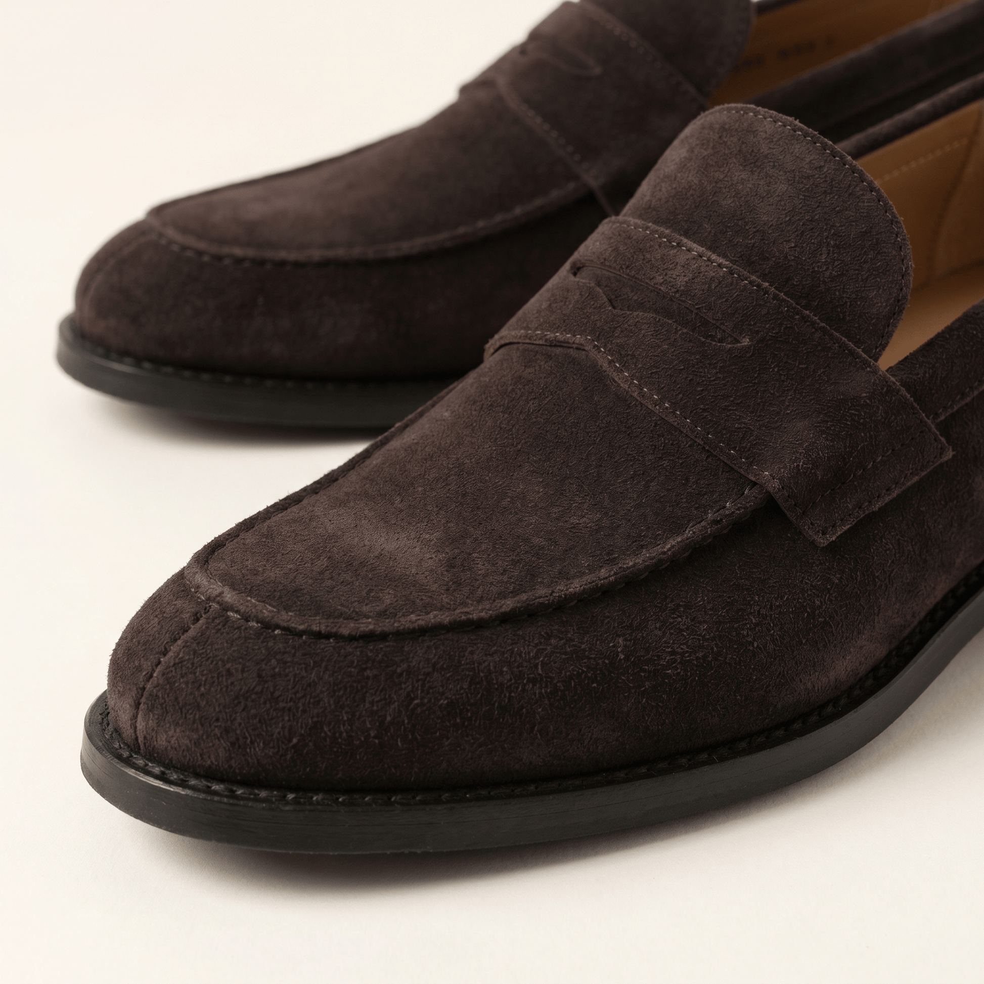 Mocassin Penny Loafer en Cuir Suédé